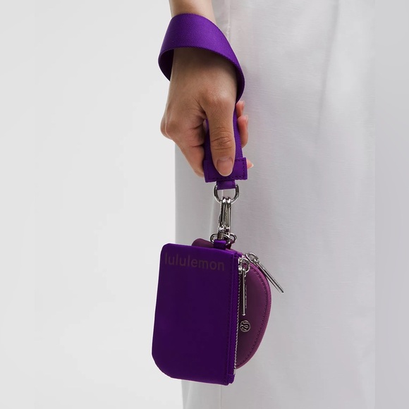 lululemon athletica Accessories - Lululemon Dual Pouch Wristlet- College Purple/Mystic